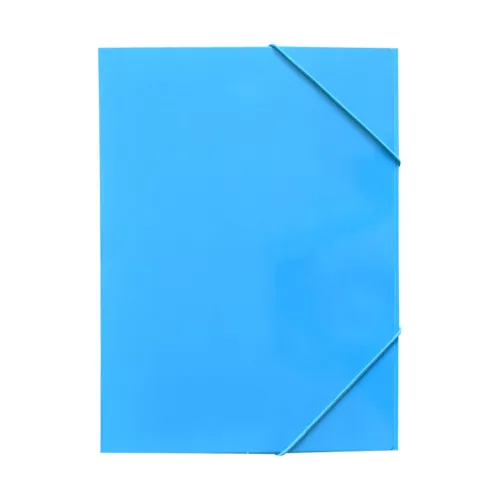 Gumis mappa A4, 300g. karton sarok gumírozással Bluering&reg;, kék
