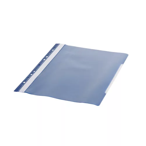 Gyorsfűző lefűzhető A4, PP 11 lyukkal Bluering&reg; sötétkék