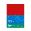 Hátlap, A4, 230 g. bőrhatású 100 db/csomag, Bluering&reg; piros