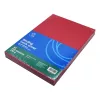 Hátlap, A4, 230 g. bőrhatású 100 db/csomag, Bluering&reg; piros