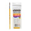 Ecset 6-os festett nyéllel 12 db/csomag, Nebulo 