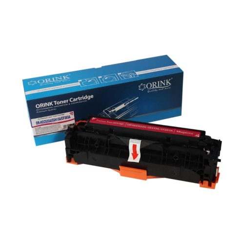 Utángyártott Hp CC533A/CE413A/CF383A/Canon crg718 toner magenta ORINK