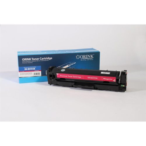 Utángyártott Hp CF413A toner magenta ORINK