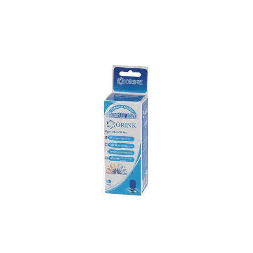 Utángyártott Ink Hp refill kit cyan 30ml ORINK