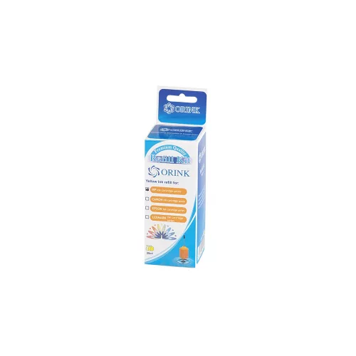 Utángyártott Ink Hp refill kit yellow 30ml ORINK