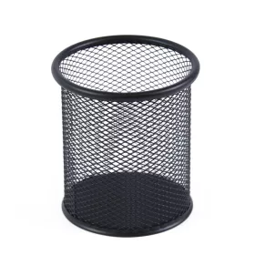   Fémhálós írószertartó pohár kerek Bluering&reg; fekete