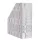 Iratpapucs 9cm, karton, Bluering&reg; textil szürke