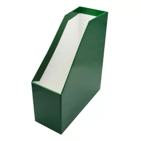 Iratpapucs 9cm, karton, lakkozott Bluering&reg; zöld