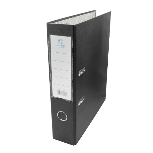 Iratrendező A4, 7,5cm,lapraszerelt, Bluering® Smart fekete