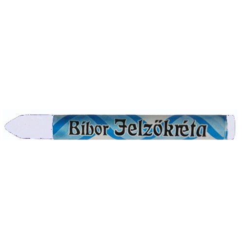 Jelzőkréta bíbor átmérő12mm, hossz115mm, fehér