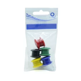 Mágnes 20mm, 10 db-os 5 féle vegyes színek Bluering&reg;