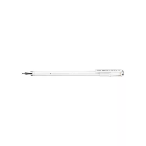 Zseléstoll 0,4mm, kupakos Pentel Hybrid K108-PW pastell fehér