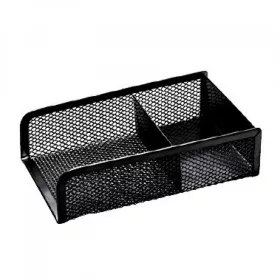   Fémhálós kockatömb és gemkapocs tartó Bluering&reg; fekete