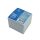 Kockatömb 8x8x6,5cm, ragasztás nélküli, 80 százalék  fehérség Bluering® fehér