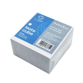 Kockatömb ragasztott 9x9x5cm. Bluering&reg; fehér