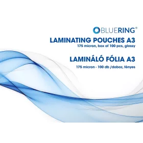 Lamináló fólia A3, 175 micron 100 db/doboz, Bluering&reg;