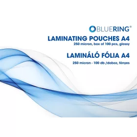 Lamináló fólia A4, 250 micron 100 db/doboz, Bluering&reg;