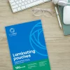 Lamináló fólia A5, 80 micron öntapadó hátlappal 100 db/doboz, Bluering&reg;,