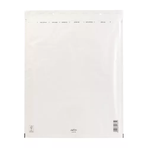 Légpárnás tasak 20/K szilikon külső méret 370x480mm, belső méret 350x470mm, Bluering&reg; fehér