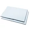 Beírókönyv A4, 200lap fekete PVC borító, Bluering&reg; kockás