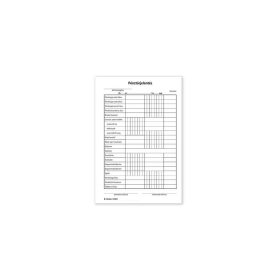 Pénztárjelentés A5, 25x2lapos B.KISKER.104 Bluering&reg;