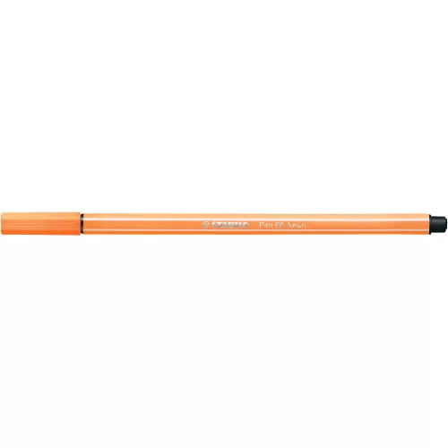 Rostirón, filctoll 1mm, M STABILO Pen 68 neon narancssárga