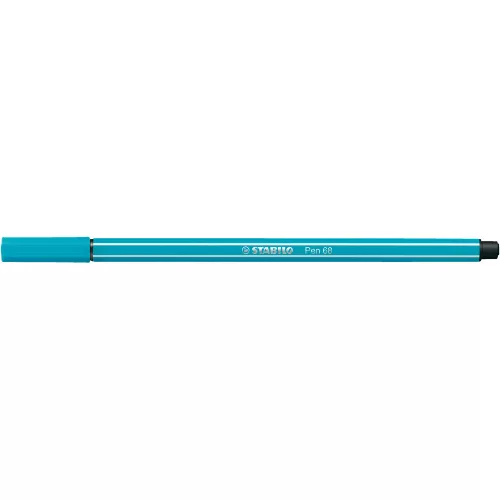 Rostirón, filctoll 1mm, M STABILO Pen 68 világoskék