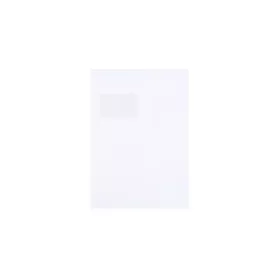   Boríték TC/4 szilikonos bélésnyomott bal ablak 50x100 ablak bal oldalról 20mm felülről 52mm Bluering&reg; fehér