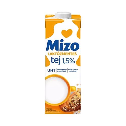 Tej 1l Mizo laktózmentes 1,5 százalék 
