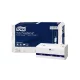 Kéztörlő 1 rétegű Z hajtogatott 410 lap/csomag 20,1 x 22,5 cm 12 csomag/karton Universal PeakServe® H5 Tork_100585 fehér