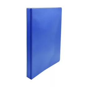 Villámzáras mappa A4, műanyag Bluering&reg;, kék