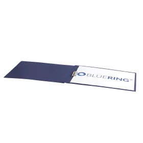 Villámzáras mappa A3, fekvő műanyag, Bluering&reg;, kék